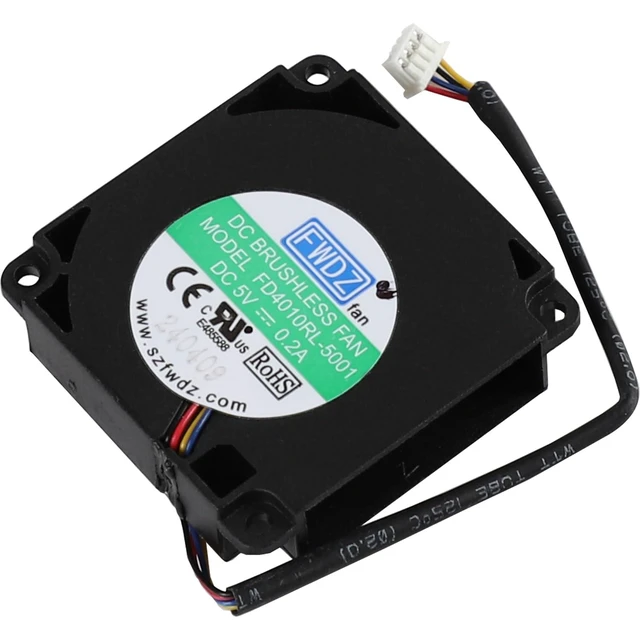 Alt view image 3 of 6 - FD4010RL-5001 CPU Cooling Fan for GK3 Plus GK3 Pro AK1/AK2 Plus AK1/AK2 Pro