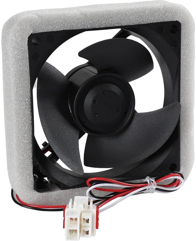 Alt view image 3 of 6 - Refrigerator Evaporator Fan Motor for Samsung RF28HFEDBSR/AA RF28HMEDBSR/AA RF28HDEDBSR/AA RF30HBEDBSR/AA RF30HDEDTSR/AA RF30KMEDBSG/AA RF30KMEDBSR/AA RF34H9960S4/AA RF34H9950S4/AA RF263BEAESG/AA