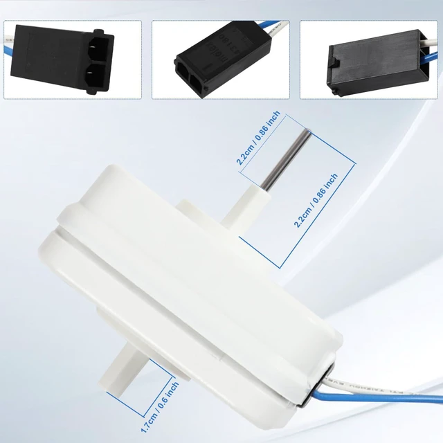 Alt view image 3 of 7 - W10236142 WPW10236142 Refrigerator Evaporator Fan Motor for Whirlp Maytag