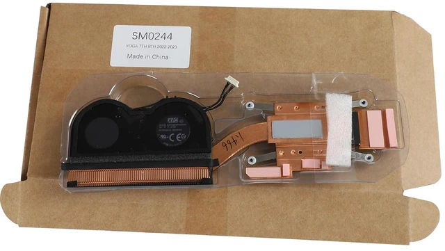 Alt view image 7 of 7 - CPU Cooling Fan Heatsink for Lenovo ThinkPad X1 Carbon Gen 10 10th 2022 11 11th 2023 ThinkPad X1 Yoga 7th Gen 2022 8th Gen 2023, 5H41B77402 5H40W36680 5H40W36681 5H40W36682