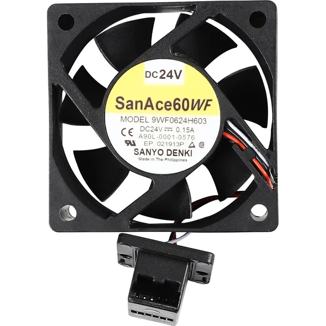 Alt view image 3 of 7 - 9WF0624H603 CPU Cooling Fan Replacement for FANUC A90L-0001-0576