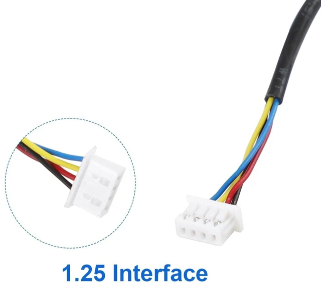 Alt view image 4 of 7 - MD7508HS BF07507H05FP CPU Cooling Fan Replacement for Mini PC, 1.25 Interface, DC 5V 0.5A, 4-Pin, MX1.25