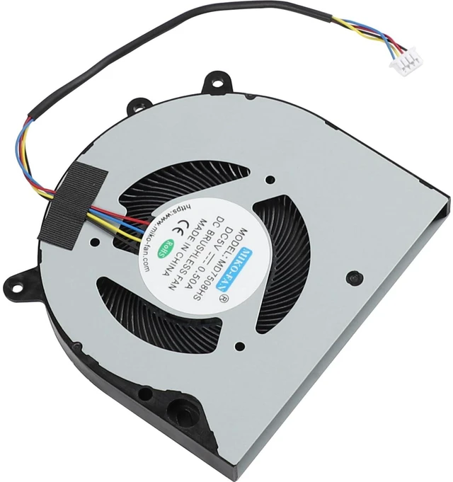 Alt view image 5 of 7 - MD7508HS BF07507H05FP CPU Cooling Fan Replacement for Mini PC, 1.25 Interface, DC 5V 0.5A, 4-Pin, MX1.25