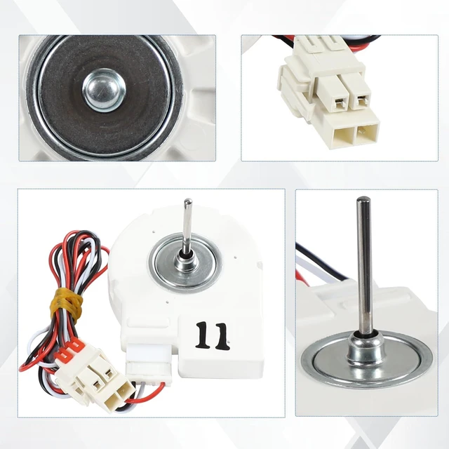 Alt view image 5 of 7 - DA31-00146B DRCP5030LA Refrigerator Evaporator Fan Motor Fit for Samsung