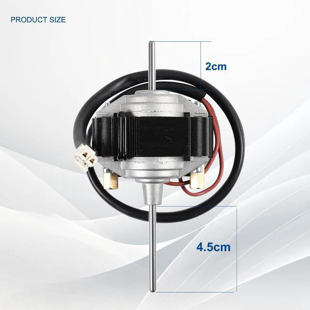 Alt view image 3 of 7 - ZYD-2J-22 Refrigerator Refrigeration Fan Motor, 115V 60Hz, 1550RPM