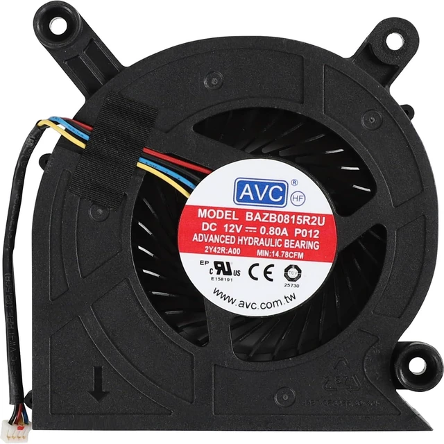 Main image of 02Y42R 2Y42R BAZB0815R2U P012 CPU Cooling Fan for Dell All in One Desktop
