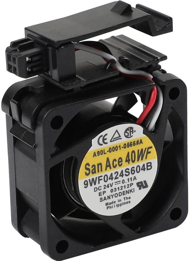 Alt view image 4 of 7 - 9WF0424S604B A90L-0001-0566#A Cooling Fan for FANUC Machine Tool System