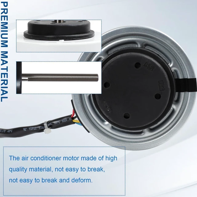 Alt view image 5 of 6 - WZDK58-38G Air Conditioning Motor for Midea AC SIC-55CVL-F159-1