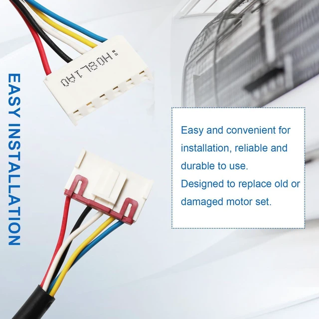 Alt view image 6 of 6 - WZDK58-38G Air Conditioning Motor for Midea AC SIC-55CVL-F159-1