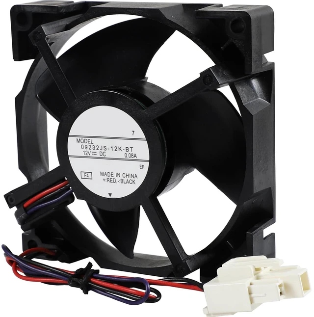 Main image of 09232JS-12K-BT Refrigerator Fan Motor DC12V 0.08A 92x92x32mm