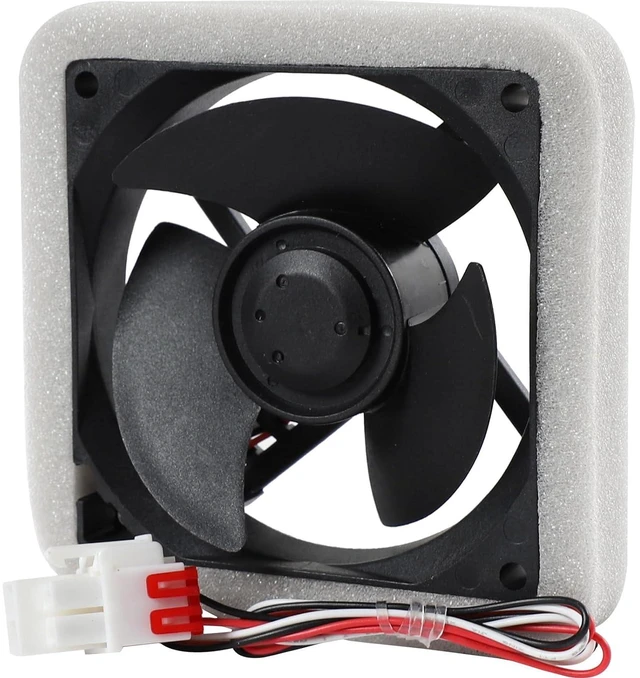 Alt view image 3 of 4 - Refrigerator Evaporator Motor Fan for Samsung Freezer RF24FSEDBSR/AA RF263BEAESR RF26HFENDSL RF23HCEDBSR RF23HCEDBSG RF18HFENBSR RF260BEAESR RF265BEAESR RF20HFENBSR Models