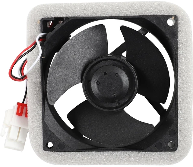 Alt view image 4 of 4 - Refrigerator Evaporator Fan Motor for Samsung RF23HCEDBSG RF28HFEDBSG RF262BEAESR RF26J7500SR RF26J7500WW RF323TEDBSR/AA RF23HCEDTSR/AA RF28HMEDBSG/AA RF260BEAESG/AA RF25HMEDBSR/AA RF28JBEDBSG/AA