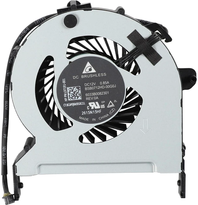 Alt view image 3 of 6 - GPU Cooling Fan for HP Z2 Mini G5 Workstation L97191-001 M10376-001