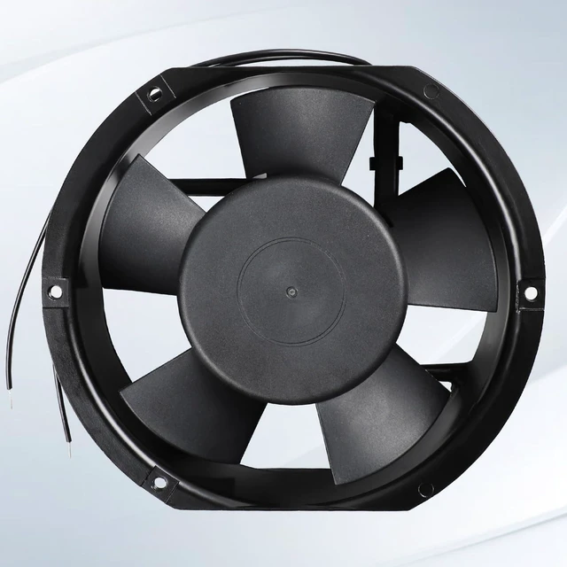 Alt view image 4 of 6 - FP-108EX-S1-B Ball Bearing Cooling Fan AC 110V 50/60Hz 38W 0.50A