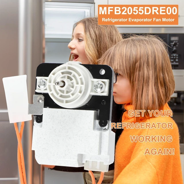 Alt view image 7 of 7 - Refrigerator Evaporator Fan Motor for Whirlpool Models WRF560SMYE04 WRF560SFHB00 WRF560SFYB01 WRF560SFHZ00 WRF560SFYB01 WRF560SFYE03 WRF560SMHB00 WRF560SFHZ03 WRF560SMYB05 WRF560SMYE01 WRF560SMHV00