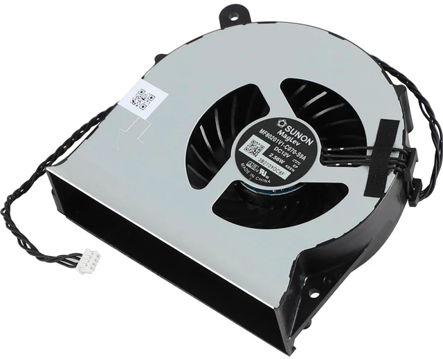 Alt view image 4 of 7 - CPU Cooling Fan for Intel NUC9 I5 I7 I9 NUC 9 Extreme NUC9i9QNX NUC9i7QNX NUC9i5QNX NUC9i9QNB NUC9i7QNB NUC9i5QNB (Ghost Canyon), NUC9VXQNX (Quartz Canyon), MF80201V1-C070-S9A NUC 9 Fan Replacement