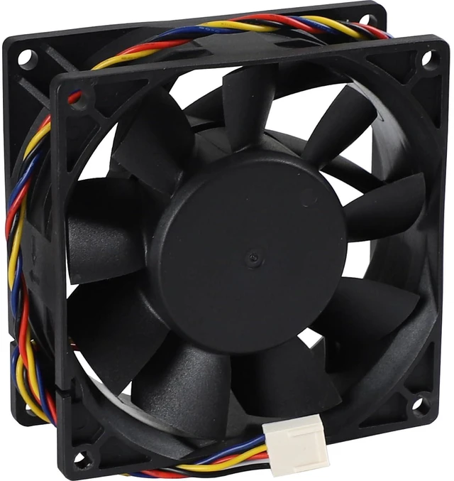Alt view image 5 of 7 - PFB0924DHE-F00 Cooling Fan 90×90×38MM, DC 24V 1.74A, 4wires/4pins