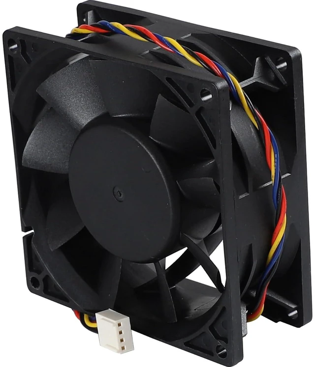Alt view image 6 of 7 - PFB0924DHE-F00 Cooling Fan 90×90×38MM, DC 24V 1.74A, 4wires/4pins