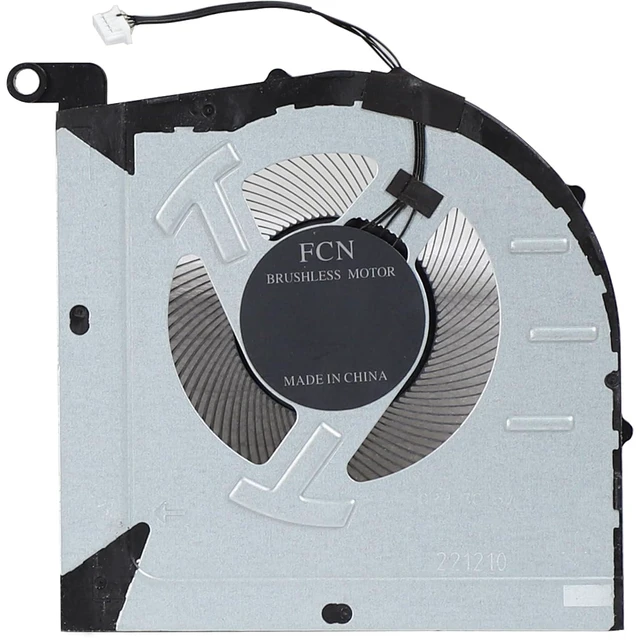 Alt view image 4 of 7 - CPU+GPU Cooling Fan (5V) for Lenovo GeekPro G5000 IRH8 APH8 RTX4050, LOQ 15APH8 82XT 15IRH8 82XV 16APH8 82XU RTX4050 Laptop, FQRH DFS5L22H15G86B FQRG DFS5L22H05G86B