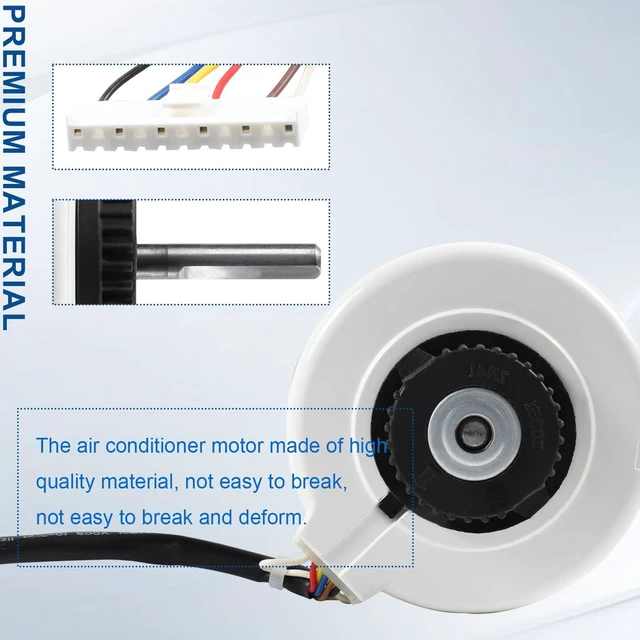 Alt view image 5 of 6 - YDK-23-4 A6 Air Conditioner Indoor Unit AC Fan Motor, 220V 60Hz 23W