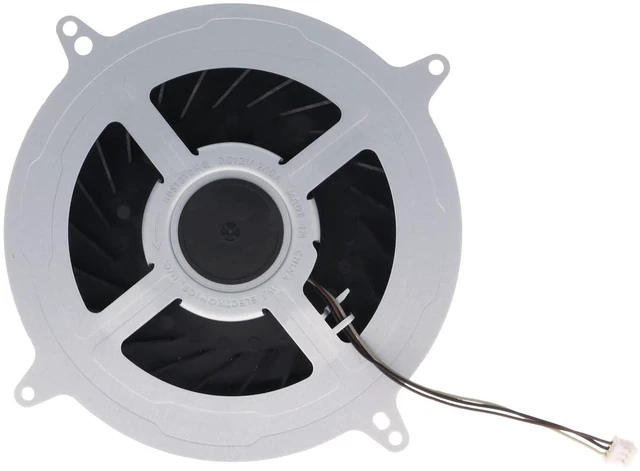 Main image of Replacement Internal CPU Cooling Fan for Sony PlayStation 5 PS5 23 Blades KSB1212HGH2M KSB1212HGG4E 12047GA-12M-WB-01 G12L12MS1AH-56J14 DC 12V