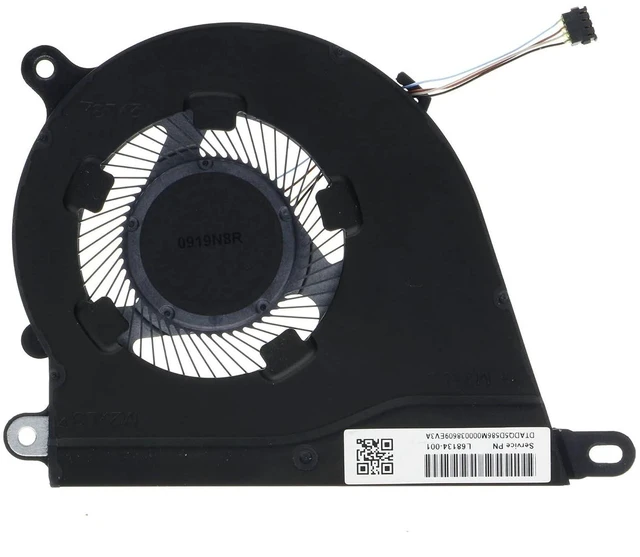 Main image of L68134-001 CPU Cooling Fan Replacement for HP 15-DY 15-DY1071WM 15-DY0013DX 15-DY1024WM 15s-FQ HP 14S-DQ 14S-FQ 15S-EQ 15S-FQ 15-EF 15-DY 15T-DY L68132-001 L68133-001 ND75C07-19A18