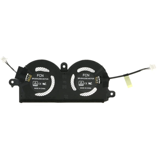 Alt view image 3 of 3 - Replacement CPU Cooling Fan for Dell XPS 13 9370 9380 0980WH 980WH ND55C19-16M01