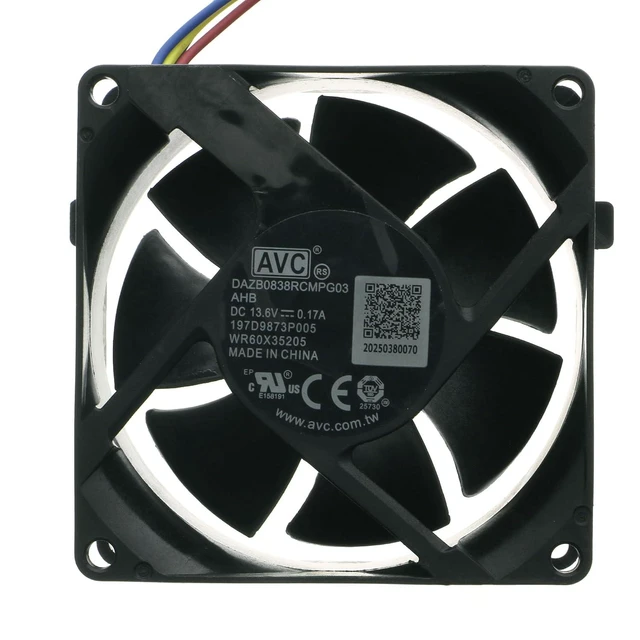 Alt view image 3 of 6 - WR60X35205 Refrigerator Evaporator Fan Motor Compatible with GE Refrigerator WR60X20880 WR60X24723 WR60X26281 WR60X29099 WR60X35665 DAZB0838RCMPG03 197D9873P005 Freezer Fan Motor Replacement