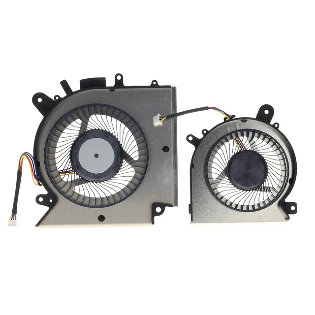Alt view image 2 of 5 - Replacement CPU&GPU Cooling Fan for MSI Katana GF76 GF66 Pulse GL66 GL76 WF76 PABD08008SH N459 PAAD06015SL N460