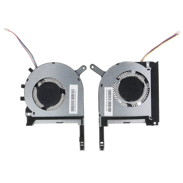Alt view image 2 of 6 - Replacement CPU&GPU Cooling Fan for Asus TUF Gaming FX705D FX705DU FX705DD FX705G FX705A TUF705 TUF706 TUF756 TUF765 TUF766 FX505DU FX505DY FX505GT FX505DD FX86F ZX86F FZ86F FX86GE FX86FE FX86FM