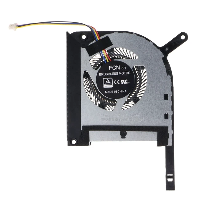 Alt view image 4 of 6 - Replacement CPU&GPU Cooling Fan for Asus TUF Gaming FX705D FX705DU FX705DD FX705G FX705A TUF705 TUF706 TUF756 TUF765 TUF766 FX505DU FX505DY FX505GT FX505DD FX86F ZX86F FZ86F FX86GE FX86FE FX86FM