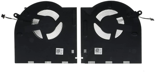 Main image of Replacement CPU&GPU Cooling Fan for DELL Alienware M17 R3 R4 P45E 2020 Model 0CNV63 0H5TYJ 73TYJ DC 12V