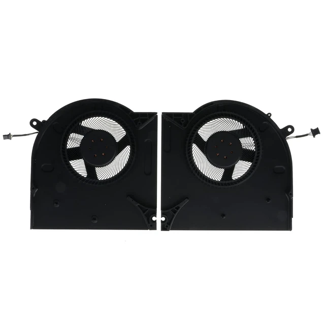 Alt view image 2 of 6 - Replacement CPU&GPU Cooling Fan for DELL Alienware M17 R3 R4 P45E 2020 Model 0CNV63 0H5TYJ 73TYJ DC 12V
