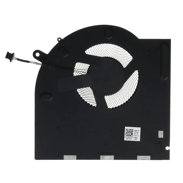 Alt view image 5 of 6 - Replacement CPU&GPU Cooling Fan for DELL Alienware M17 R3 R4 P45E 2020 Model 0CNV63 0H5TYJ 73TYJ DC 12V