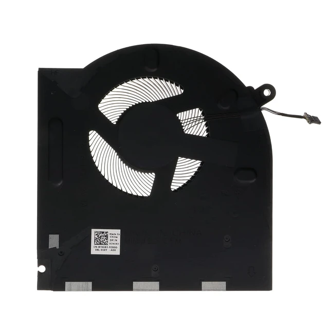 Alt view image 6 of 6 - Replacement CPU&GPU Cooling Fan for DELL Alienware M17 R3 R4 P45E 2020 Model 0CNV63 0H5TYJ 73TYJ DC 12V