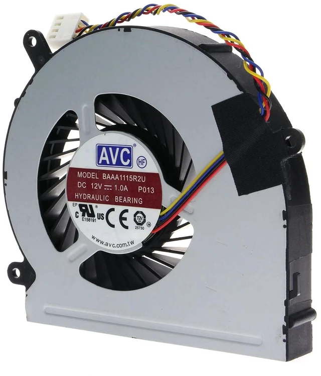 Alt view image 2 of 4 - Replacement CPU Cooling Fan for DELL Inspiron AIO 24-5459 V5450 5460 5459 Radiator Fan DYKW1 EFB0151S1-C010-S99 BAZA1015R2U