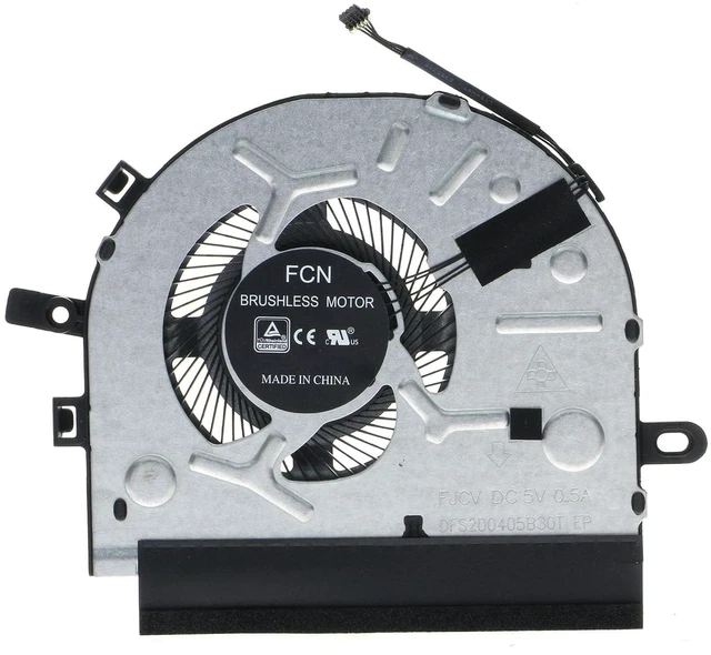Main image of CPU Cooling Fan Replacement for Lenovo IdeaPad Flex 5-1470 1570 80XA IdeaPad 520S-14IKB 320S-14IKB 320S-15IKB 5F10N78686 DC28000JFF0 FJCV