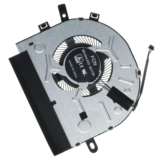 Alt view image 4 of 4 - CPU Cooling Fan Replacement for Lenovo IdeaPad Flex 5-1470 1570 80XA IdeaPad 520S-14IKB 320S-14IKB 320S-15IKB 5F10N78686 DC28000JFF0 FJCV