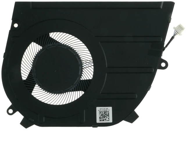 Alt view image 4 of 4 - CPU Cooling Fan Replacement for Dell Inspiron 16 5630 5635 7630 7635 2-in-1 06WR1W FQ76 DFS5K12B159A1F 023.100UT.0001 5V 0.5A 4-Pin