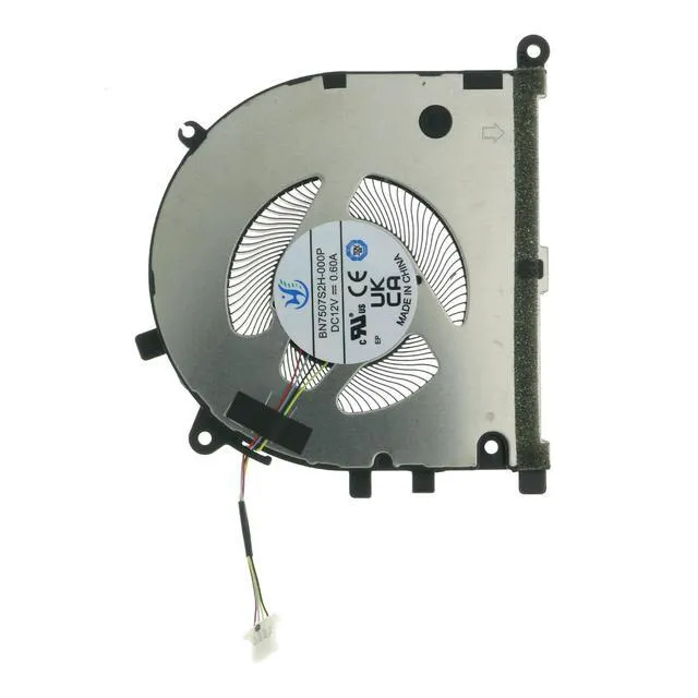 Alt view image 3 of 4 - New CPU Cooling Fan for Asus VivoBook Pro 15 OLED K6502Z K6502ZC 16X OLED K6602Z K6602ZC Creator Q530V Q540V Q530VJ Q540VJ DC12V 0.6A BN7507S2H-000P HQ233107A5007
