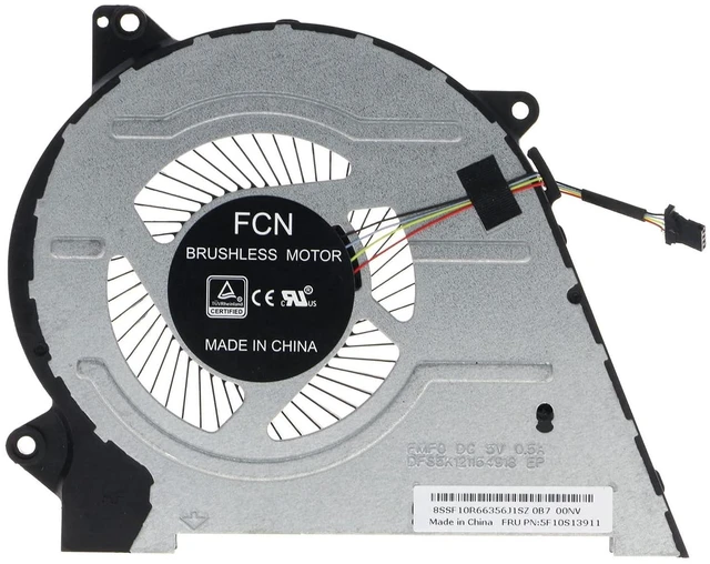 Main image of Replacement CPU Cooling Fan for Lenovo IdeaPad Flex 5 14IIL05 14ITL05 14ARE05 15IIL05 81X1 5F10S13911