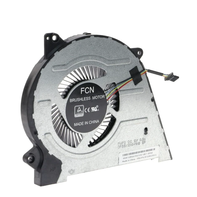 Alt view image 2 of 5 - Replacement CPU Cooling Fan for Lenovo IdeaPad Flex 5 14IIL05 14ITL05 14ARE05 15IIL05 81X1 5F10S13911