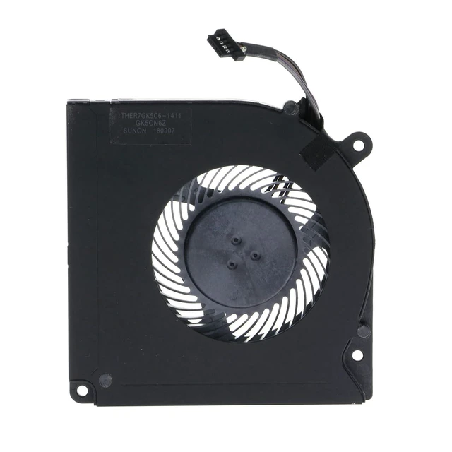 Alt view image 3 of 4 - Replacement CPU Cooling Fan for Schenker XMG NEO 15 17 Tongfang GK5CQ7Z EG50060S1-C380-S9A Maingear Vector 15 Laptop
