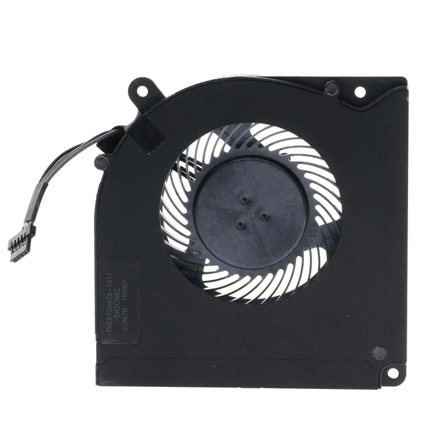 Alt view image 2 of 4 - Replacement CPU Cooling Fan for Schenker XMG NEO 15 17 Tongfang GK5CQ7Z EG50060S1-C380-S9A Maingear Vector 15 Laptop