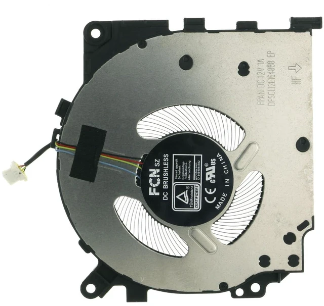 Alt view image 5 of 5 - CPU Cooling Fan Replacement for Asus Zenbook 14 Q409Z UX3402Z UM3402Y UX3402V UX3402Y UM3402Z FPAN DFSCL12E164868 HQ23300303000 12V 1A