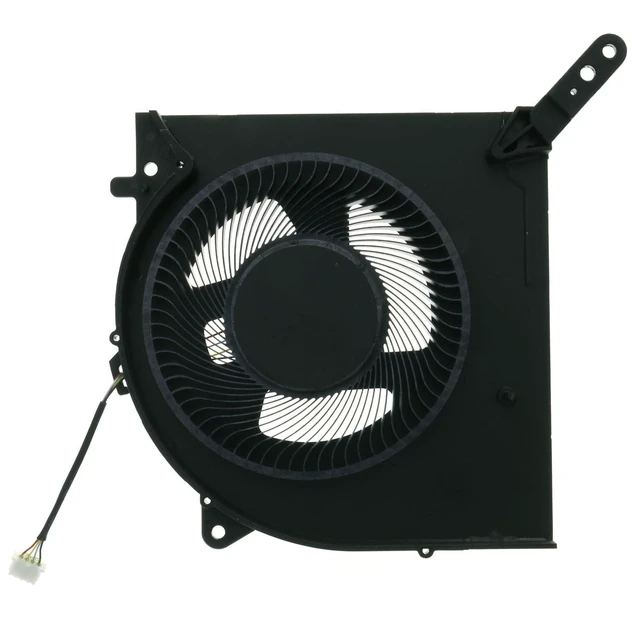 Alt view image 4 of 6 - Replacement CPU Cooling Fan for Lenovo Legion 7-16 7-16ACHg6 82N6 DC 10V 5H40S20298 5H40S20297 5H40S20296