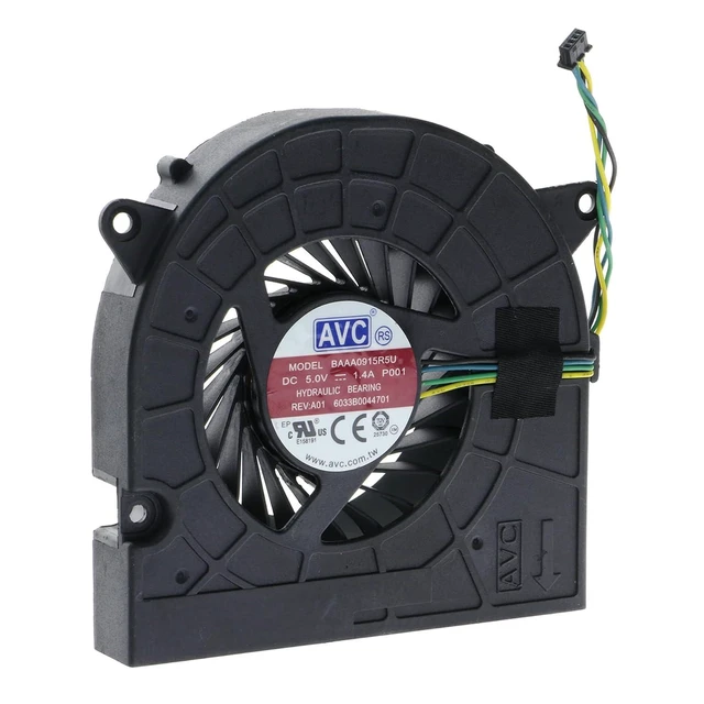 Alt view image 3 of 4 - 00XD821 CPU Cooling Fan Replacement for Lenovo IDEACENTRE AIO 520-24AST 520-22IKU 520-22IKL 510-22ASR 510-23ASR