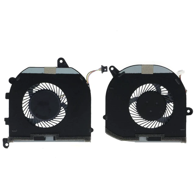 Alt view image 2 of 6 - Replacement CPU&GPU Cooling Fan for Dell XPS 15 7590 9570 Precision 5540 0F01PX 0V9H8N DC58000NHD0 008YY9 0TK9J1