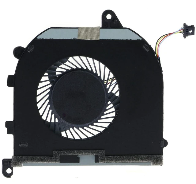 Alt view image 4 of 6 - Replacement CPU&GPU Cooling Fan for Dell XPS 15 7590 9570 Precision 5540 0F01PX 0V9H8N DC58000NHD0 008YY9 0TK9J1