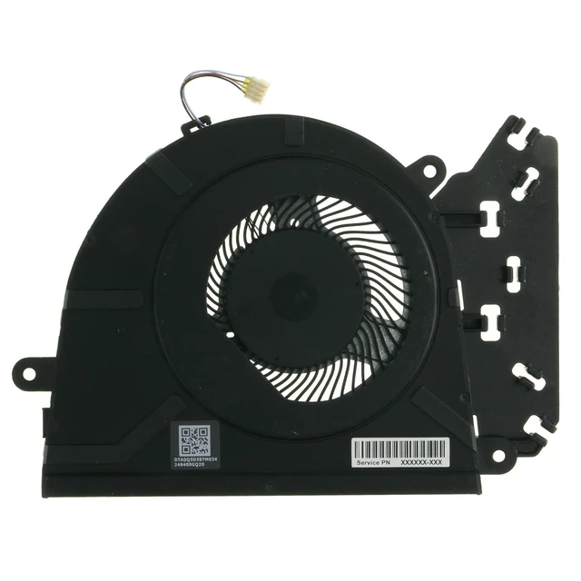 Alt view image 2 of 4 - Replacement CPU Cooling Fan for HP 15.6 inch 255 G10 15-FC 15-FC0257NR 15-FD 15-FD0357NR N38472-001